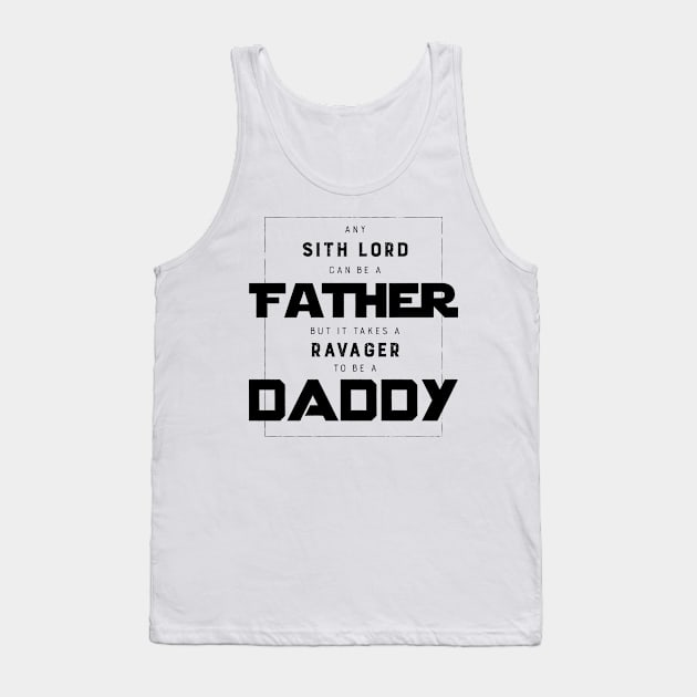 Father vs Daddy Tank Top by Vicener